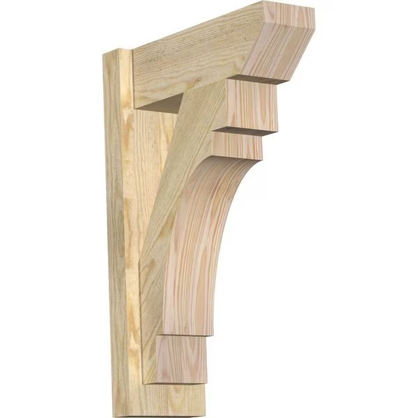 Merced Slat Rough Sawn Outlooker, Douglas Fir, 6